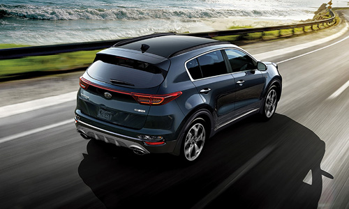 2022 Kia Sportage Exterior View at Destination Kia