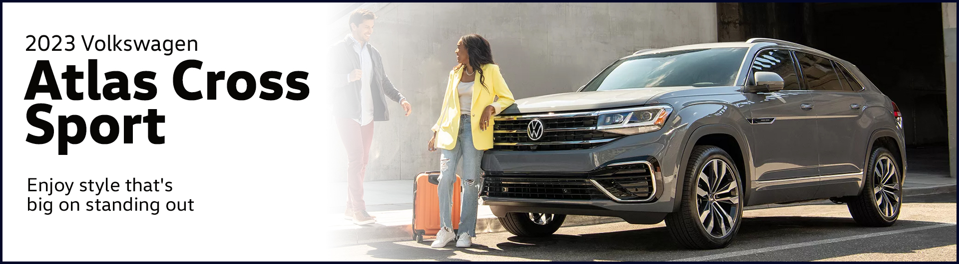 A New 2022 Volkswagen Atlas Cross Sport at Fiore Volkswagen in Hollidaysburg, PA